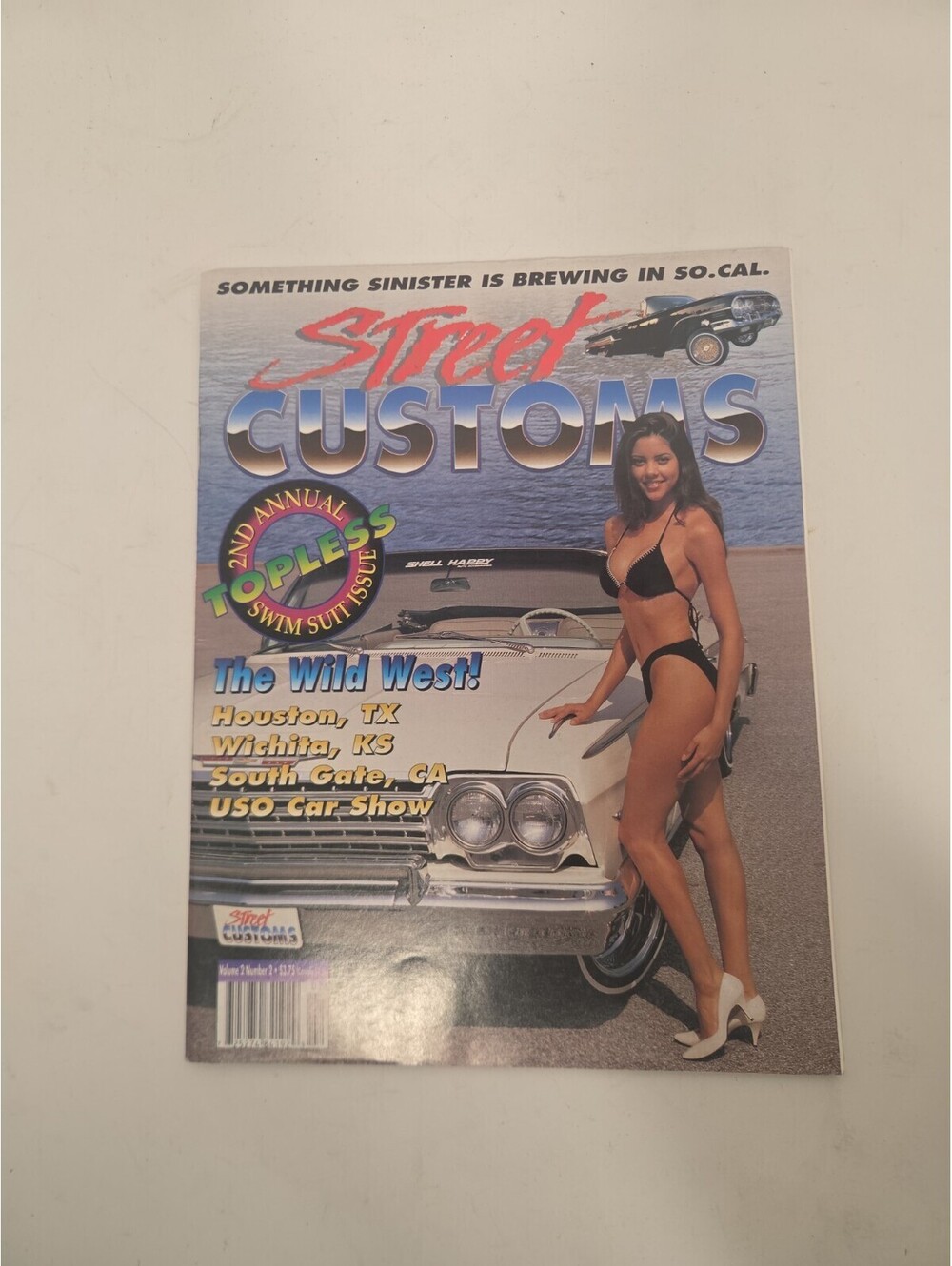 Street Customs Published 1996 Very Good Condition 2nd Annual Topless Edition